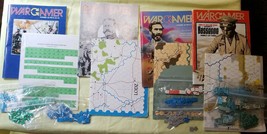 Wargamer Magazine Lot #23, 29, 30, 32 Some maps and counters, see description - £21.63 GBP