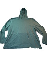 LL Bean Hoodie Mens 3XL  Explorer Long Sleeve Pullover Green - $32.82 CAD