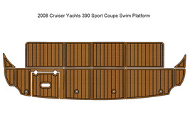2008 Cruiser Yachts 390 Sport Coupe Swim Platform Pad Boat EVA Foam Teak Floor - £511.49 GBP