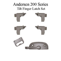 Andersen 200 Series Tilt Finger Latch Set, OLD STYLE - 0873248 - Stone - £23.42 GBP