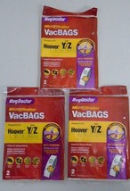 Rug Doctor Hoover Type Y/Z Micro Filtration Vac Bags 2 Pack Lot Of 3 #RD10494 - £7.54 GBP