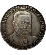 Medalla conmemorativa de fantasía con Paul von Hindenburg - $18.66 CAD