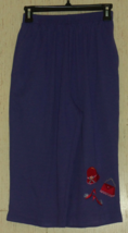 NEW WOMENS Bon Worth &quot;RED HAT&quot; PURPLE KNIT PULL ON CAPRI PANT W/ POCKETS... - $23.33