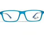 Ray-Ban Kids Glasses Frames RB1541 3618 Blue Silver Rectangular 47-14-12... - $22.98