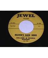 Weldon &amp; Wanda Rogers Heaven&#39;s Back Door Cimmaron 45 Rpm Record Jewel 10... - $913.05 MXN