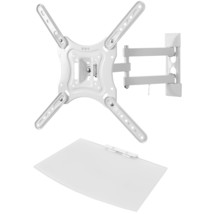 VIVO 23 to 55 inch Screen TV Wall Mount with Adjustable Tilt and Enterta... - £51.14 GBP
