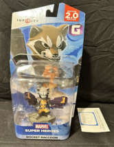 DISNEY INFINITY 2.0 Marvel Super Heroes Rocket Raccoon Video Game Charac... - $29.08