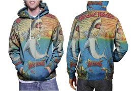 Great White  Mens Graphic Zip Up Hooded Hoodie - $34.77+