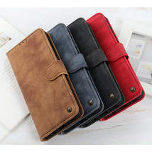 For Samsung Galaxy Phones Retro Flip Leather Magnet Card Wallet Stand Case Cover - £45.45 GBP