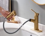 Modern Vanity Faucet, Bar Utility Sink Faucets, Single Hole Bathroom, La... - £67.44 GBP