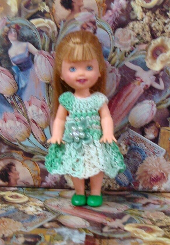 Hand crocheted Doll Clothes for Kelly or same size dolls #2559 - $12.00