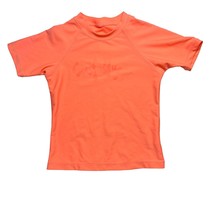 Seafolly Orange Short Sleeve Swim Shirt Size 2 New - $23.14