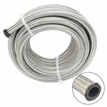 5 Feet 4AN AN4 Stainless Steel Braided CPE Line Hose For Fuel Oil Gas Si... - £10.29 GBP