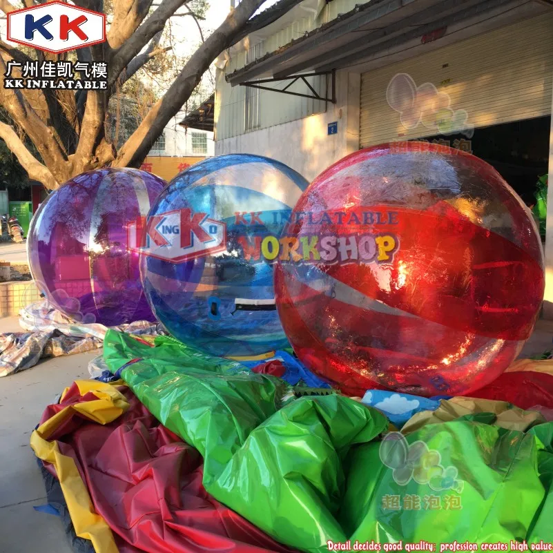 Colorful PVC Human Walk on Water Balloon Inflatable Walking Water Ba - £290.32 GBP
