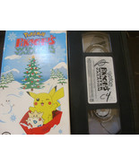 Pokemon Pikachu&#39;s Winter Vacation VHS 1999 Vintage - £6.33 GBP