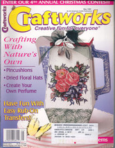 Craftworks  Magazine May 1999 -Creative Fun for Everyone Crafting with Nature - $1.75