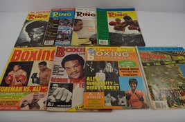 Ring Boxing Illustrated Vtg Magazines Muhammad Ali Foreman 1970s lot of ... - $57.87
