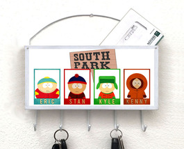 South Park Mail Organizer, Mail Holder, Key Rack, Mail Basket, Mailbox - £25.95 GBP