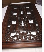 chinese solid wood meaningful wall decor High Quality-Very Rare-SHIPS N ... - £288.30 GBP