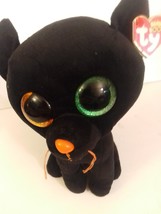 Ty Beanie Boos Buddy Medium Shadow The Black Cat 9&quot; Tall Mint With All Tags - $39.99