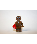 Building Gingerbread Christmas Cookie Minifigure Custom - $10.21 CAD