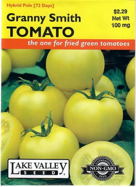 Tomato Granny Smith Vegetable Seeds Lake Valley 12/23 Fresh New - £5.09 GBP