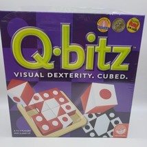 Q-Bitz Visual Dexterity Game by MindWare 4 Wooden Trays NEW - £17.94 GBP
