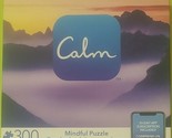 Calm ~ Mindful Jigsaw Puzzle w/Poster ~ Foggy Mountains ~ 300 Pieces ~ 1... - £11.76 GBP