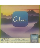 Calm ~ Mindful Jigsaw Puzzle w/Poster ~ Foggy Mountains ~ 300 Pieces ~ 1... - $285.35 MXN
