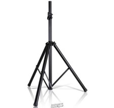 Universal Speaker Stand Mount Holder 6ft Heavy Duty Tripod Telescoping Height - £33.80 GBP