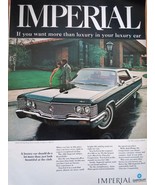 Chrysler Imperial Luxury Car Print Magazine Advertisements 1967 - $94.45 MXN