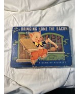 1939 Bringing Home The Bacon Board Game By Whitman Publishing Co Vintage... - €78,71 EUR
