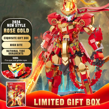 Toylinx WUKONG Mecha LED Fire Eye Golden Eye 920+PCS Building Block Set ... - $73.76