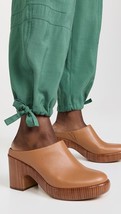 Vince. Navina Clogs Leather Mule Shoes Tan ( 9 ) - £116.48 GBP
