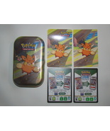 (1) Pokemon (Empty) Tin (1) Art Card (Pawmi) (1) Sticker Sheet (2) Code ... - £7.86 GBP