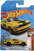 DieCast Hotwheels &#39;18 Dodge Challenger SRT Demon 234/250 [Yellow], Muscle Mania - £7.09 GBP