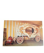 Postcard Ringling Museum Of The Circus Two Jesters Calliope Wagon Chrome - $4.98
