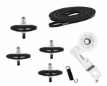 Dryer Roller Repair Kit For LG DLE5977B DLE5977S DLE5977W DLE7177RM DLGX... - $26.72