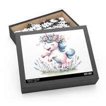 Personalised/Non-Personalised Puzzle, Unicorn, awd-457, (120, 252, 500-Piece) - £19.51 GBP+