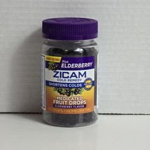 Zicam Cold Remedy Medicated Fruit Drops Natural Elderberry, 25 Count exp 07/24 - £4.70 GBP