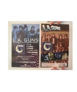 L.A. Guns Poster L. A. Man In The Moon Two Sided LA - $18.45 CAD