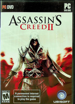 Assassin's Creed II PC DVD-ROM Video Game (2010) - Mature 17+ - $14.95