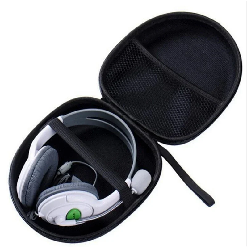 Portable Shockproof Headphone Carry Case Headset Storage Bag Hard Shell Earphone - £19.73 GBP