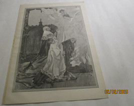 When Life Worth Living A.B Wenzell Print 10 1/2 X 15 See Others - $34.65