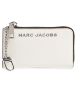 Marc Jacobs Small Top Zip Card Wallet Key Fob Holder ~NWT~ Cotton - $81.44 CAD