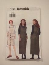 Butterick 6246 Ladies Two Length Bib Style Jumper &amp; Top Pattern 12-16 Uc - £7.58 GBP