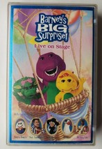 Barney&#39;s Big Surprise! Live On Stage Audio Cassette 1998 RARE - £47.47 GBP
