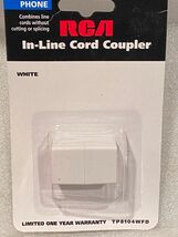 1 RCA In-Line Coupler Model TP8104WFD *NEW* l2 - $8.99