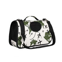Anywags Pet Carrier Medium Fying Plane Pattern Shoulder Sling Bags for S... - $67.90