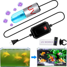 Aquarium Clean Light，3 W Mini &amp;13W Submersible Light with UV Test Card, - $20.53